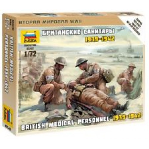 1/72 Zvezda British Medical Personnel 1939-42 6228